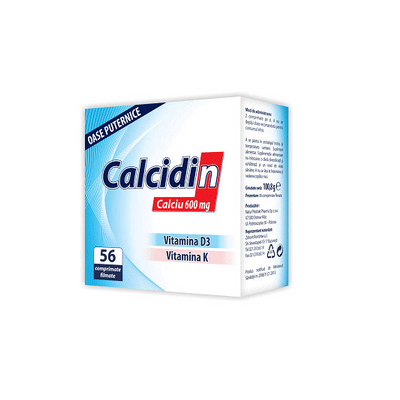 Zdrovit Calcidin 56 comprimate