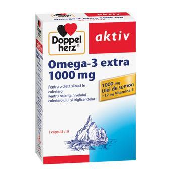 Doppelherz aktiv Omega3 extra 1000 mg / 60 capsule