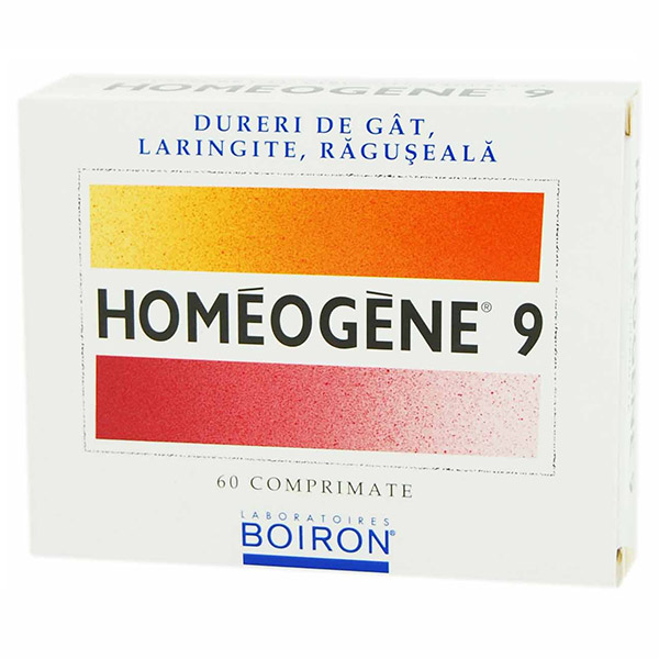 Boiron Homeogene 60 comprimate
