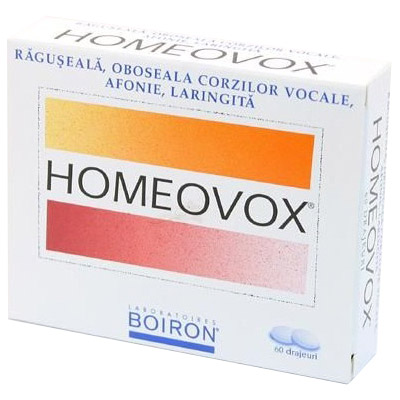 Boiron Homeovox 60 drajeuri
