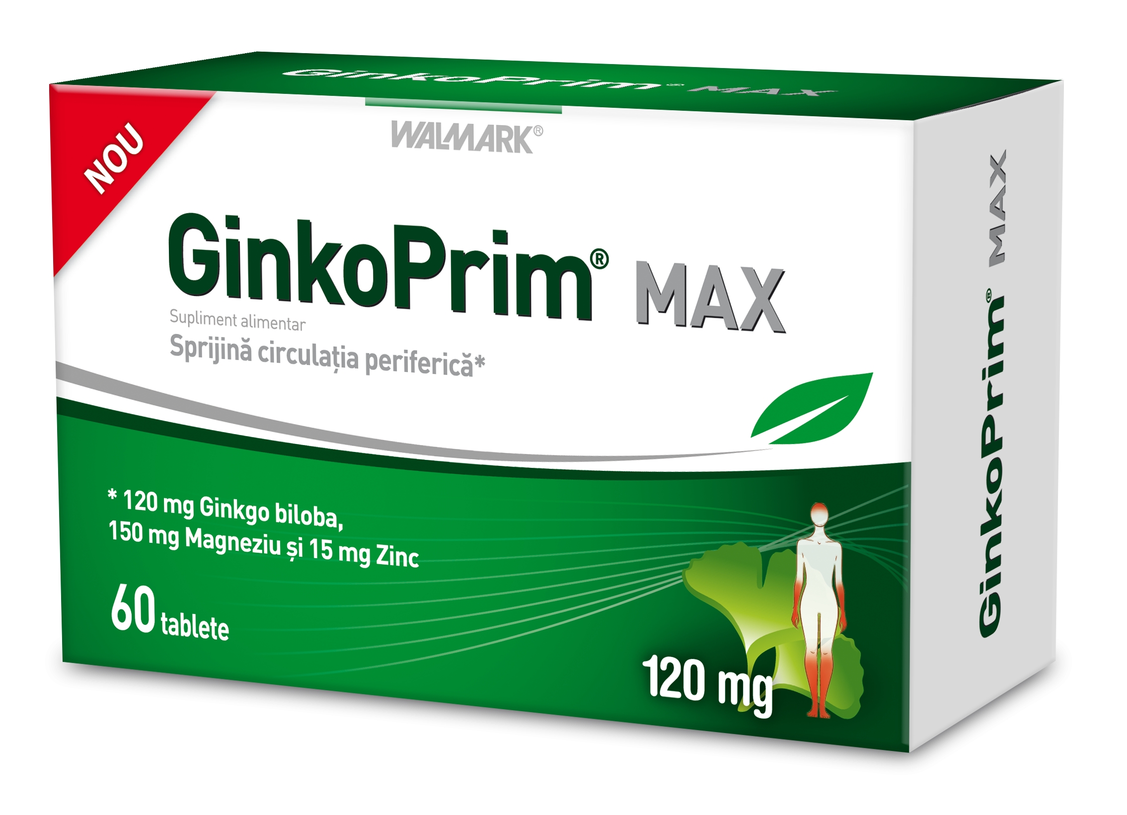 Walmark GinkoPrim Max 120mg 60 tablete