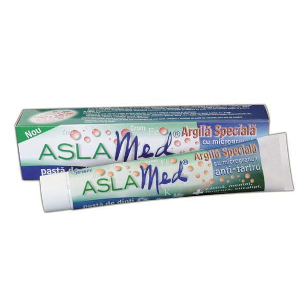 Aslamed - pasta de dinti cu argila speciala - 75 ml