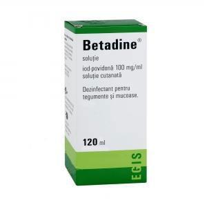 Egis Betadine solutie/ 120ml