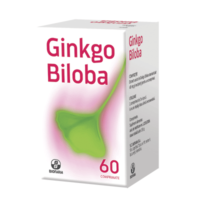 Biofarm Ginkgo Biloba 40mg 60cpr