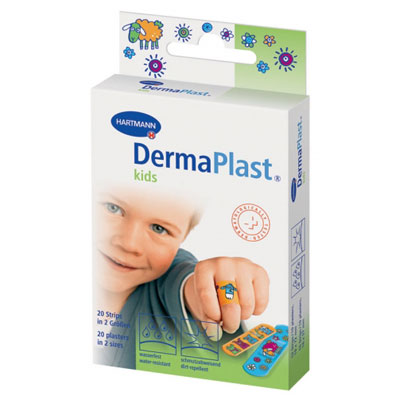 Hartmann Dermaplast kids - plasture copii 2 marimi x 20 buc