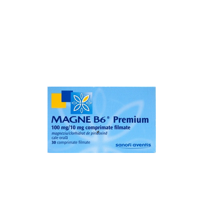 Magne B6 Premium 100mg/10mg 30CPR