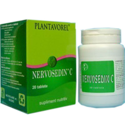 Plantavorel Nervosedin C 20cps