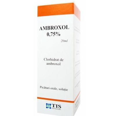 Tis Ambroxol Solutie 0.75 % 20ml
