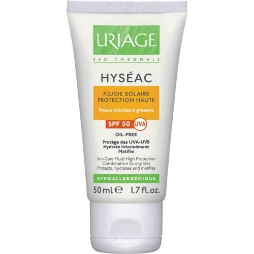 Uriage Hyseac Fluid protectie solara pt piele grasa-mixta SPF50 50ml